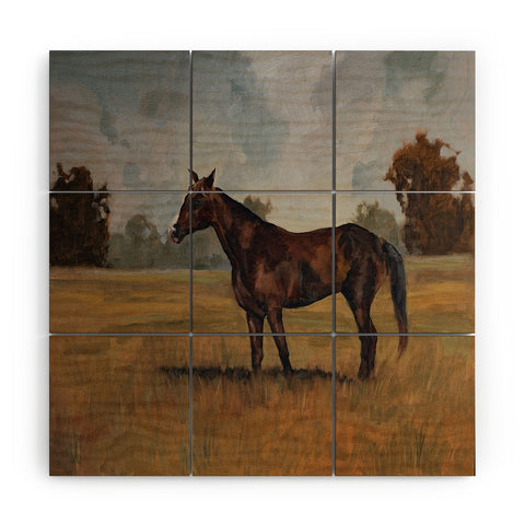 Miss Mustard Seed Runaway Rocky Wood Wall Mural