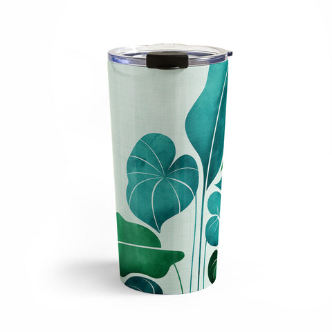 Modern Tropical Cacophony Travel Mug