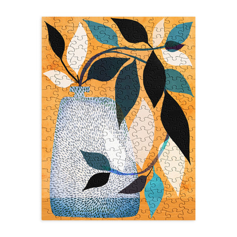 Modern Tropical Ivy in the Courtyard Puzzle