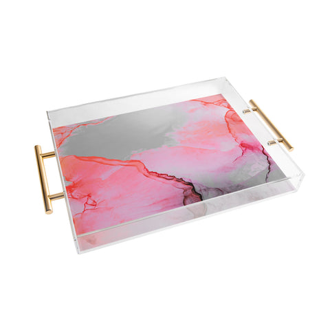 Monika Strigel 1P BETTER TOGETHER PINK INK Acrylic Tray