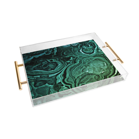 Monika Strigel 1P MALACHITE GREEN Acrylic Tray
