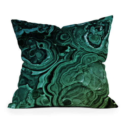 Monika Strigel 1P MALACHITE GREEN Outdoor Throw Pillow