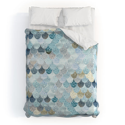 Monika Strigel 1P SUMMER MERMAID BABY BLUE Duvet Cover
