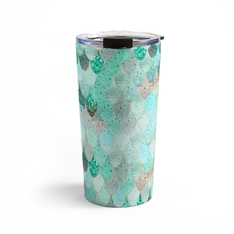 Monika Strigel 1P SUMMER MERMAID MINT Travel Mug