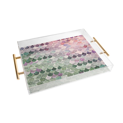 Monika Strigel 1P SUMMER MERMAID SAGE POPPY Acrylic Tray