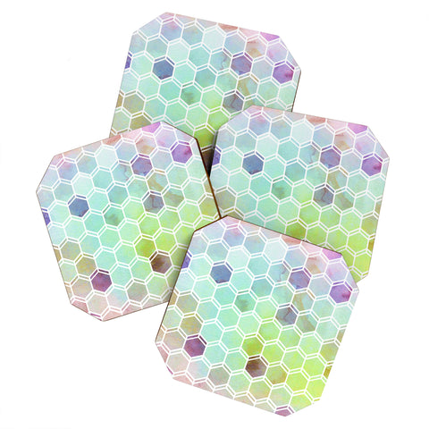 Monika Strigel 1P TWEEZY LEMONADE PASTEL Coaster Set