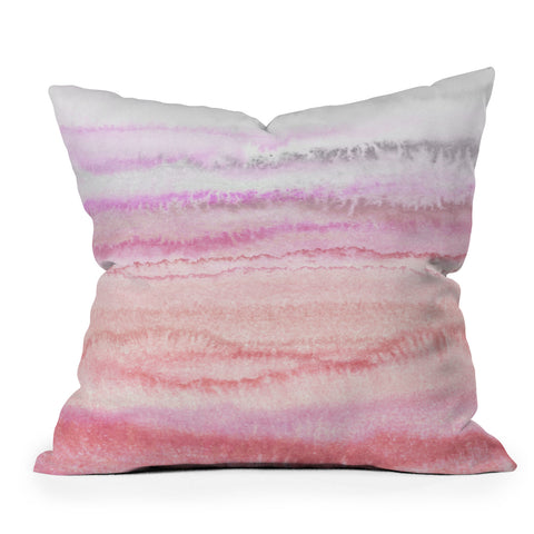 Monika Strigel 1P WITHIN THE TIDES CANDY PINK Outdoor Throw Pillow