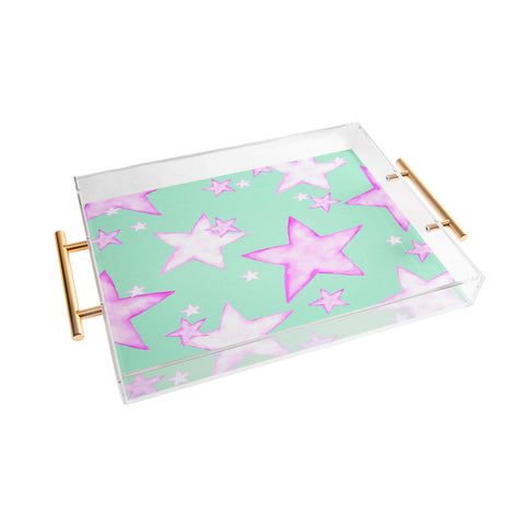 Monika Strigel All My Stars Will Shine For You Acrylic Tray
