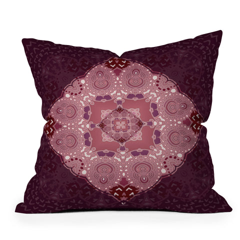 Monika Strigel AZIZA RED Outdoor Throw Pillow