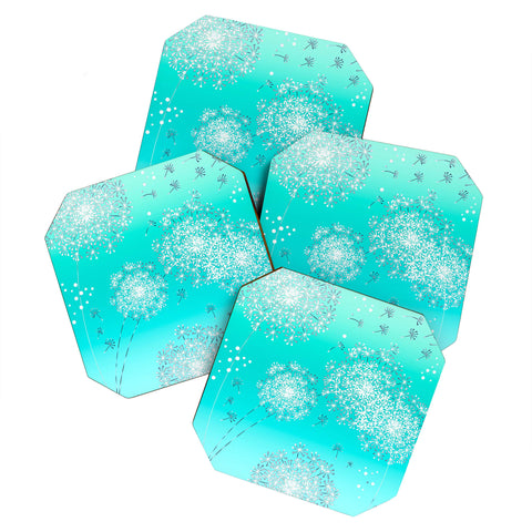 Monika Strigel Dandy Snowflake Coaster Set