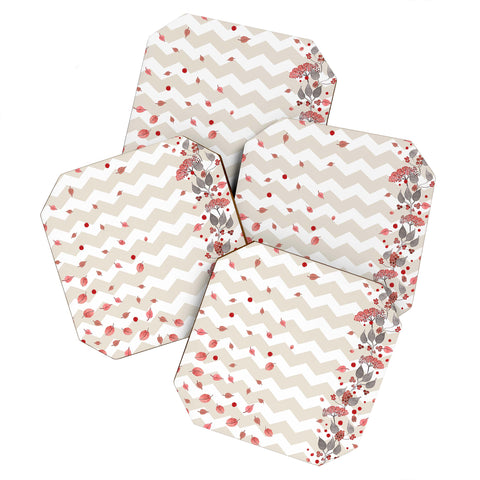 Monika Strigel Fall In Love Coaster Set