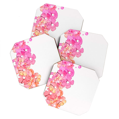 Monika Strigel Fantasia Flurished Coaster Set