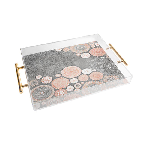 Monika Strigel FESTIVAL FLOW BLUSH Acrylic Tray
