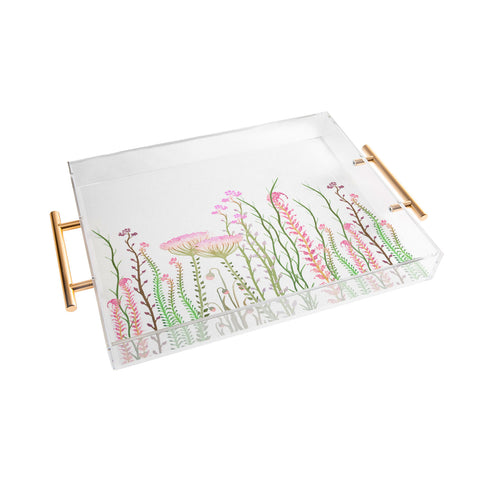 Monika Strigel Grasshoppers Paradise Acrylic Tray