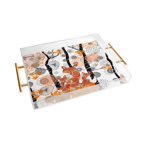 Monika Strigel Hello Foxy Acrylic Tray