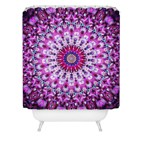 Monika Strigel Pink Arabesque Shower Curtain