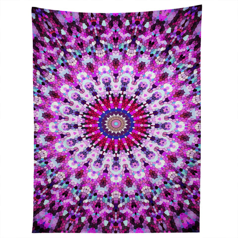 Monika Strigel Pink Arabesque Tapestry