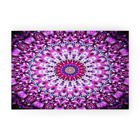 Monika Strigel Pink Arabesque Welcome Mat