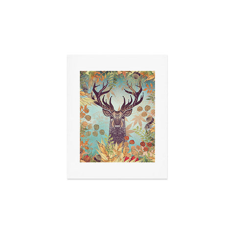 Monika Strigel The Friendly Stag Art Print