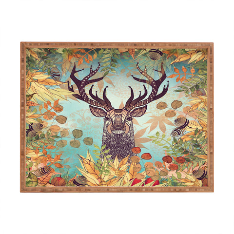Monika Strigel The Friendly Stag Rectangular Tray