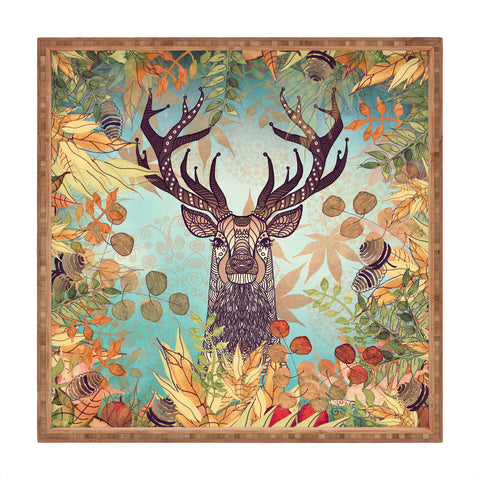 Monika Strigel The Friendly Stag Square Tray