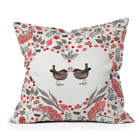Monika Strigel The Gift Outdoor Throw Pillow