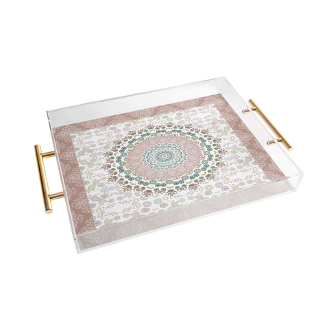Monika Strigel TRIP TO HAPPINESS ROSE Acrylic Tray