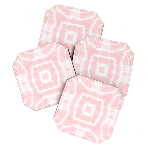 Monika Strigel WILD AND FREE URBAN ROSE Coaster Set