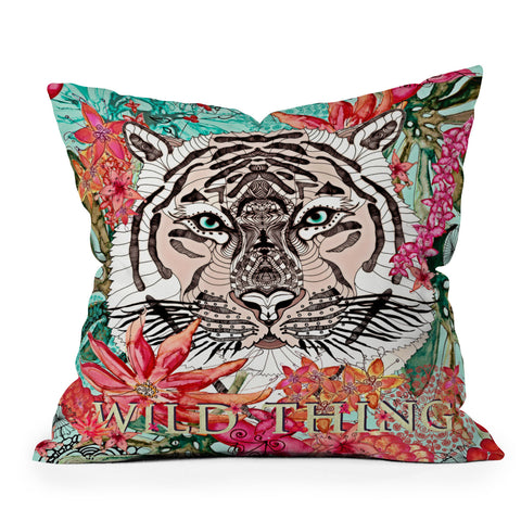 Monika Strigel Wildest Thing Outdoor Throw Pillow