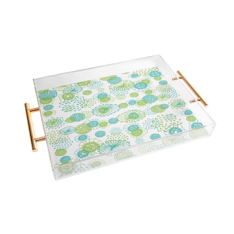 Monika Strigel Winter In My Garden Acrylic Tray