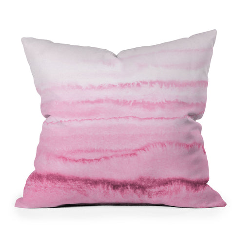 Monika Strigel WITHIN THE TIDES CASHMERE ROSE Outdoor Throw Pillow