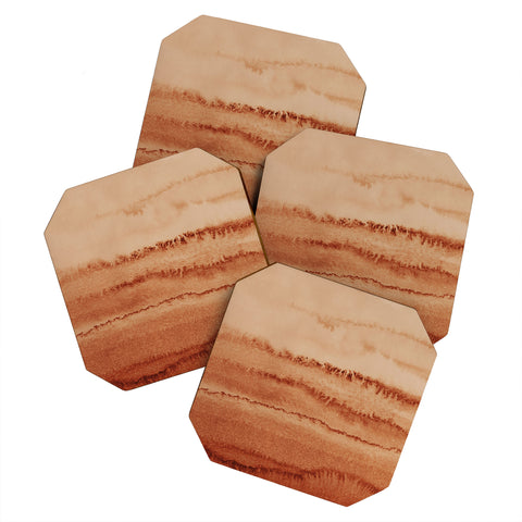Monika Strigel WITHIN THE TIDES CINNAMON DAR Coaster Set