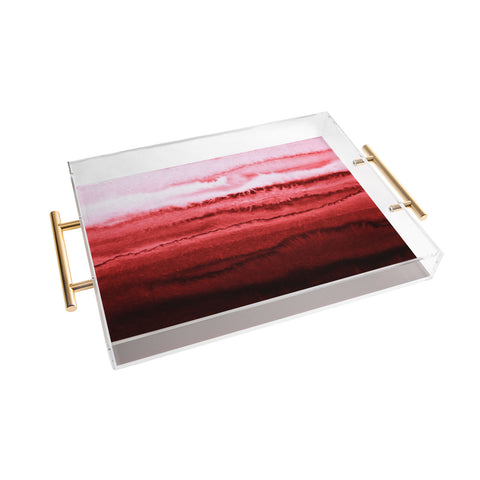 Monika Strigel WITHIN THE TIDES CRANBERRY PIE Acrylic Tray