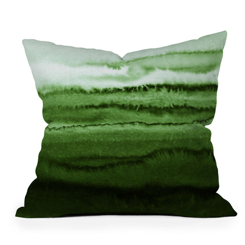 Monika Strigel WITHIN THE TIDES FRESH FOREST Outdoor Throw Pillow