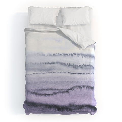 Monika Strigel WITHIN THE TIDES LILAC GRAY Duvet Cover