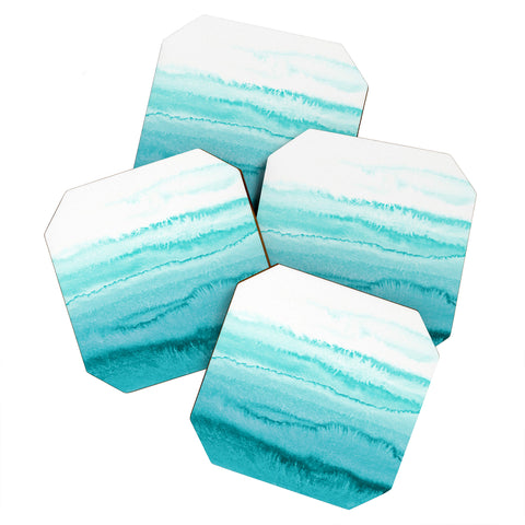 Monika Strigel WITHIN THE TIDES LIMPET SHELL Coaster Set