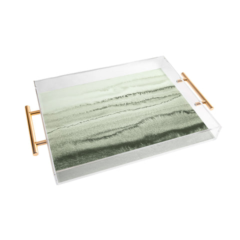Monika Strigel WITHIN THE TIDES SAGE GREEN Acrylic Tray