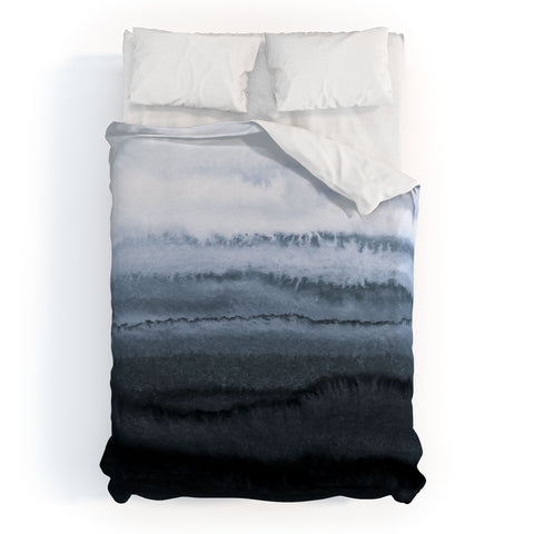 Monika Strigel WITHIN THE TIDES STORMY WEATHER GREY Duvet Cover