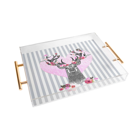 Monika Strigel Young Love Acrylic Tray