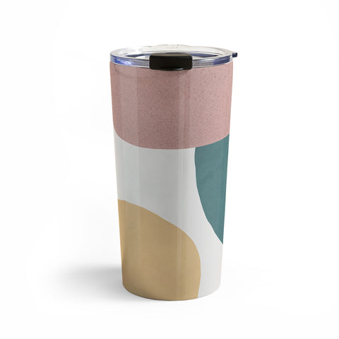 MoonlightPrint Abstract Earth 12 Painted Travel Mug