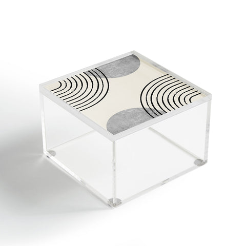 MoonlightPrint Sun Arch Double Grey Acrylic Box