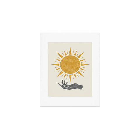MoonlightPrint Sunburst Hand Art Print