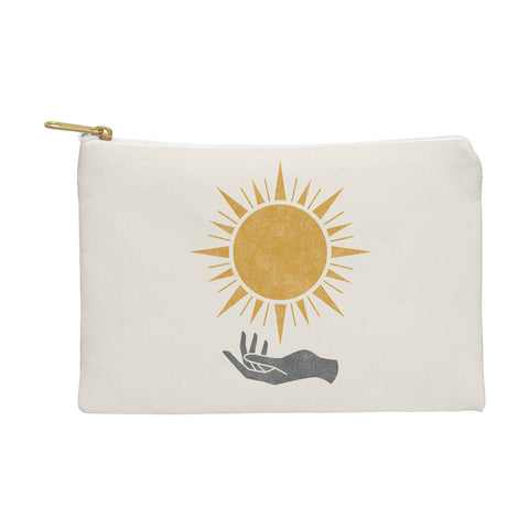 MoonlightPrint Sunburst Hand Pouch