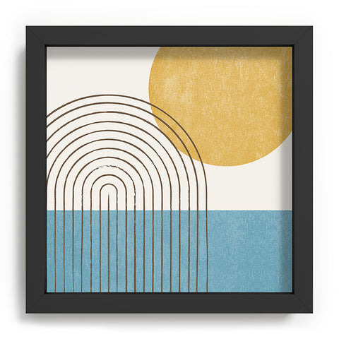 MoonlightPrint Sunny ocean Recessed Framing Square