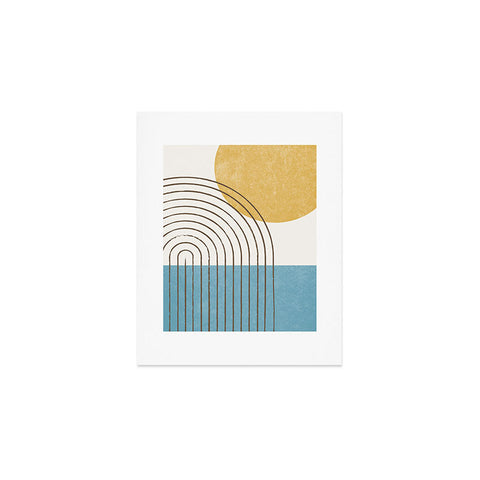 MoonlightPrint Sunny ocean Art Print
