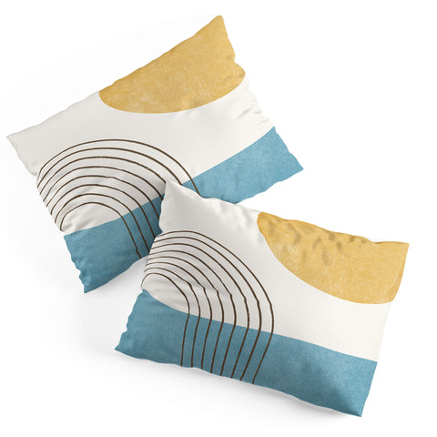MoonlightPrint Sunny ocean Pillow Shams