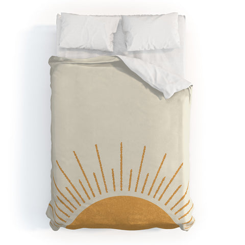 MoonlightPrint Sunshine Everywhere Duvet Cover