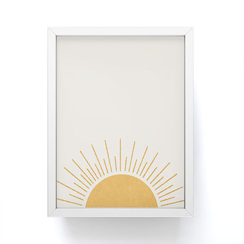 MoonlightPrint Sunshine Everywhere Framed Mini Art Print