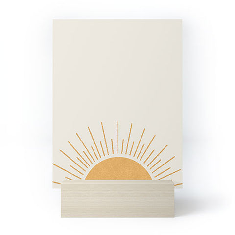 MoonlightPrint Sunshine Everywhere Mini Art Print