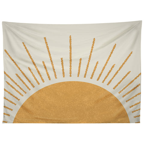 MoonlightPrint Sunshine Everywhere Tapestry